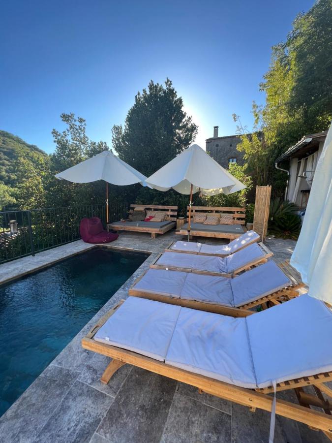 Mas Saint Laurent Les Salles-du-Gardon Экстерьер фото